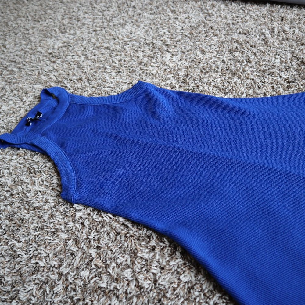 EXPRESS Women Summer Blue Dress Size XS - Picture 7 of 14